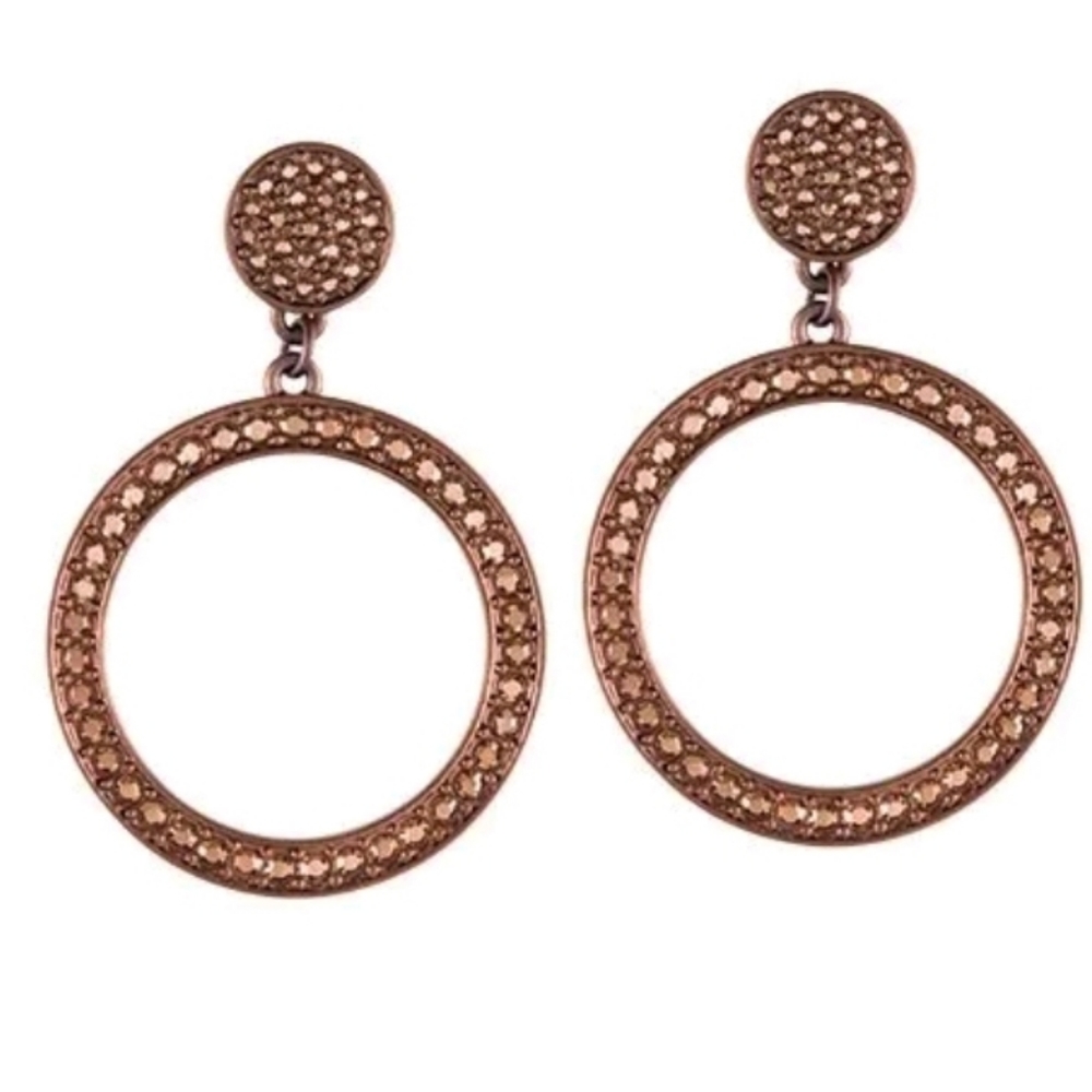 origami owl earrings New ( Chocolate)